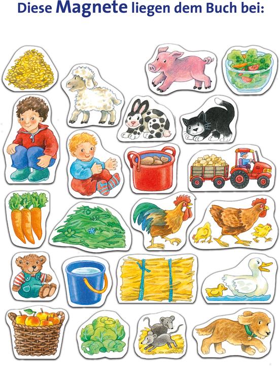 Image du produit Ravensburger Mein grosses Magnetbuch: Wer füttert wen? (Allemand)