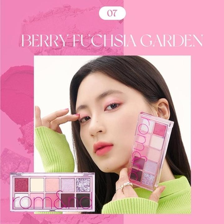 Produktbild Rom&Nd Better than Palette 07 Berry Fuchia (07 BERRY FUCHSIA GARDEN)