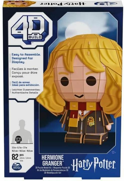 Actual product image Spin Master 4D Puzzles - Hermione Chibi Solid (6068745) (82 pieces)