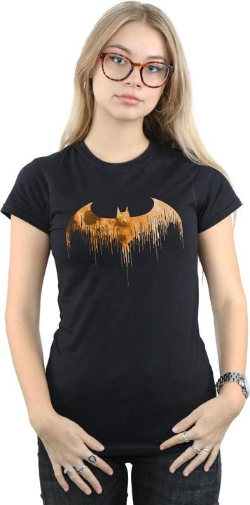 Produktbild Batman Arkham Knight Halloween Mond Logo Füllung Baumwolle TShirt (M)