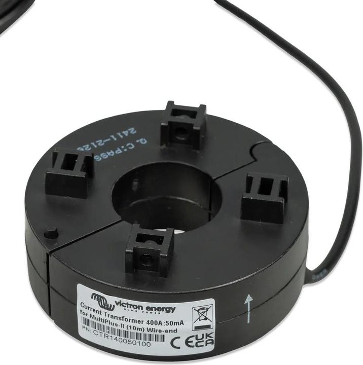 Produktbild Victron Energy Current Transformer 400A:50mA for MultiPlus-II (10 m) - offene Enden