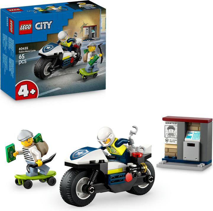 Produktbild LEGO Verfolgungsjagd mit dem Polizeimotorrad