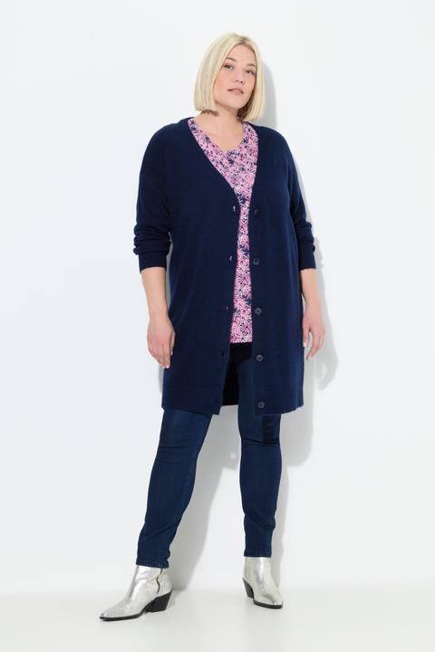 Actual product image Ulla Popken Oversized Knit Cardigan (60)