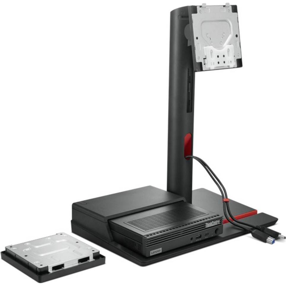 Lenovo ThinkCentre TIO Flex (Tisch, 27", 5.50 kg), Monitor Halterung, Schwarz
