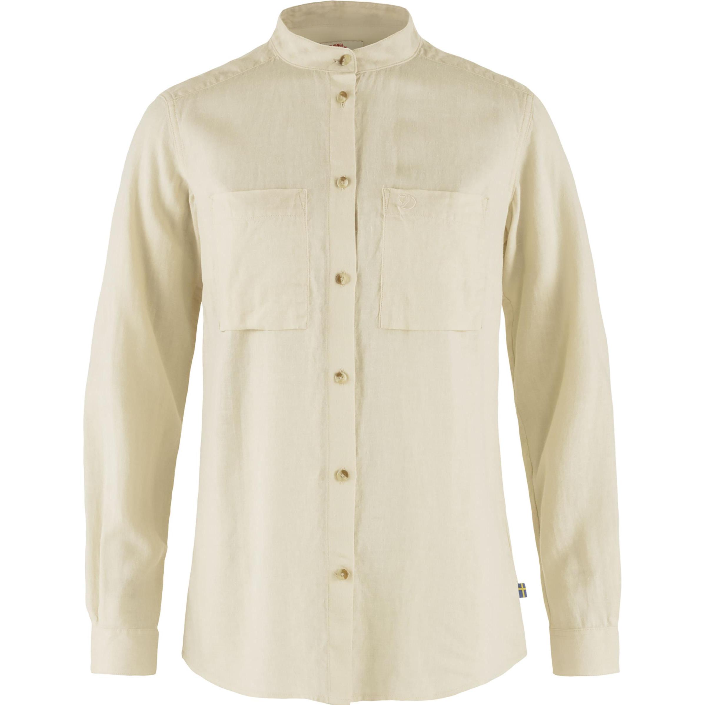 Fjällräven, Damen, Hemd, Övik Hemp Shirt LS Women, Weiss, (L)
