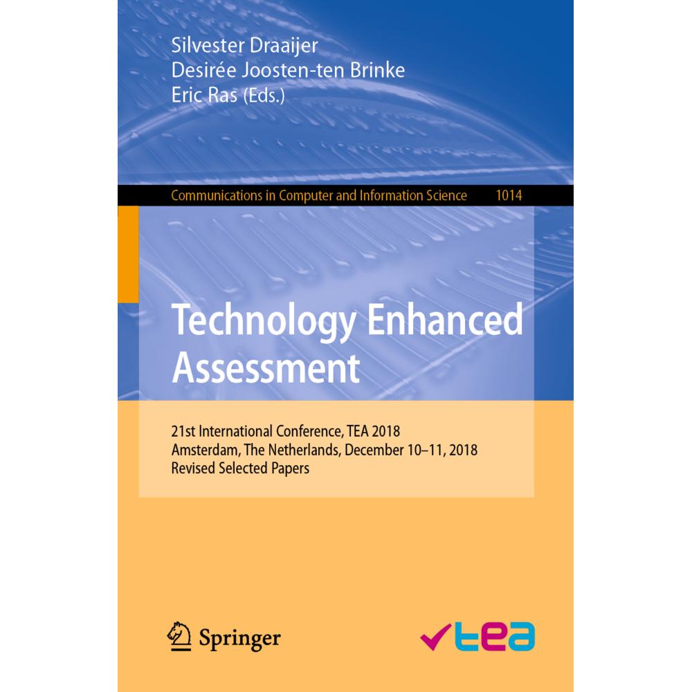 Technology Enhanced Assessment, Fachbücher von Desirée Joosten-ten Brinke, Eric Ras, Silvester Draaijer