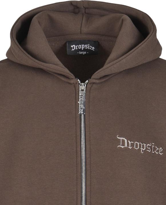 Produktbild Dropsize Super Heavy Oversized Zip-Hoodie - 124693 (M)