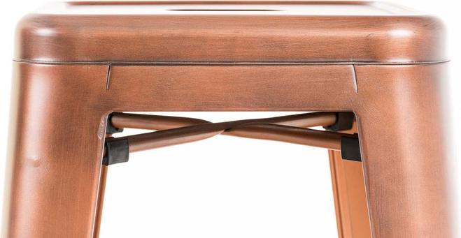 Actual product image CLP Joshua bar stool, copper