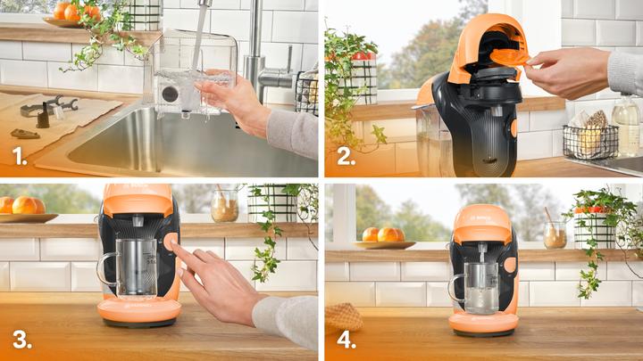 Actual product image Bosch Hausgeräte TAS1106 TASSIMO style peach