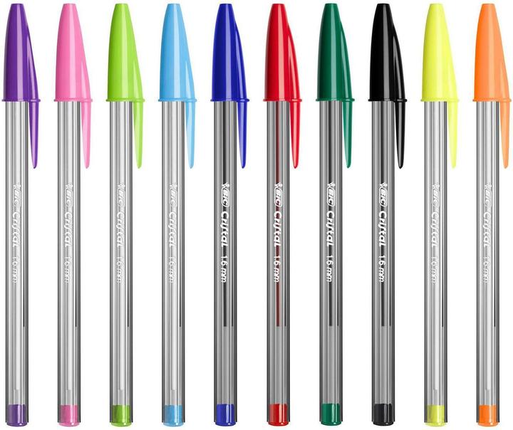 Produktbild Bic Cristal Kugelschreiber (Multicolor, 15 x)
