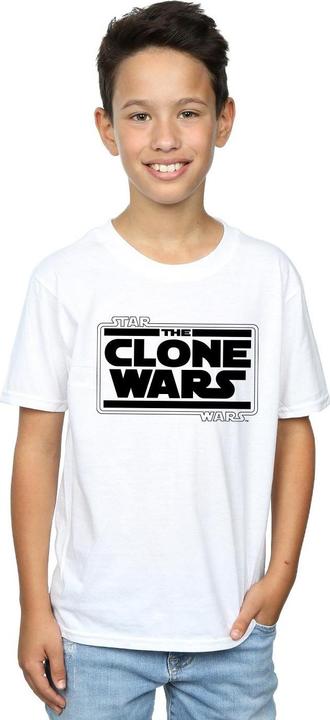 Produktbild Star Wars Clone Wars Logo TShirt Jungen (128)