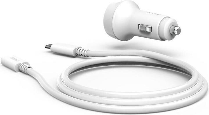 Produktbild Hama Kfz-Ladeset, Lightning, Power Delivery (PD), 20 Watt, Weiss