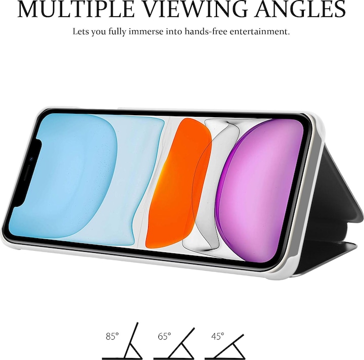 Immagine prodotto Cadorabo Copertina per specchietto retrovisore Smart View a libro (Apple iPhone 11)