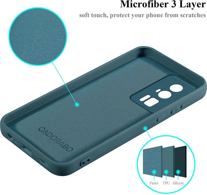 Produktbild Cadorabo Hülle für Xiaomi Poco F5 Pro TPU im Liquid Schutz Design (Xiaomi Poco F5 Pro)