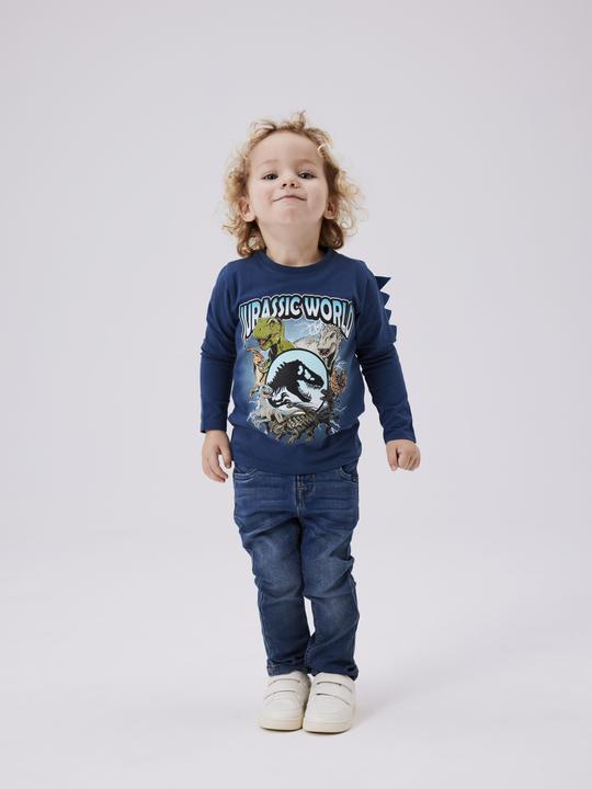 Actual product image Name it Nmmjolly Jurassic Ls Top Noos Sky (86)