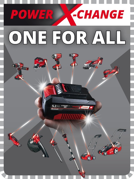 Actual product image Einhell TE-CG 18 Li