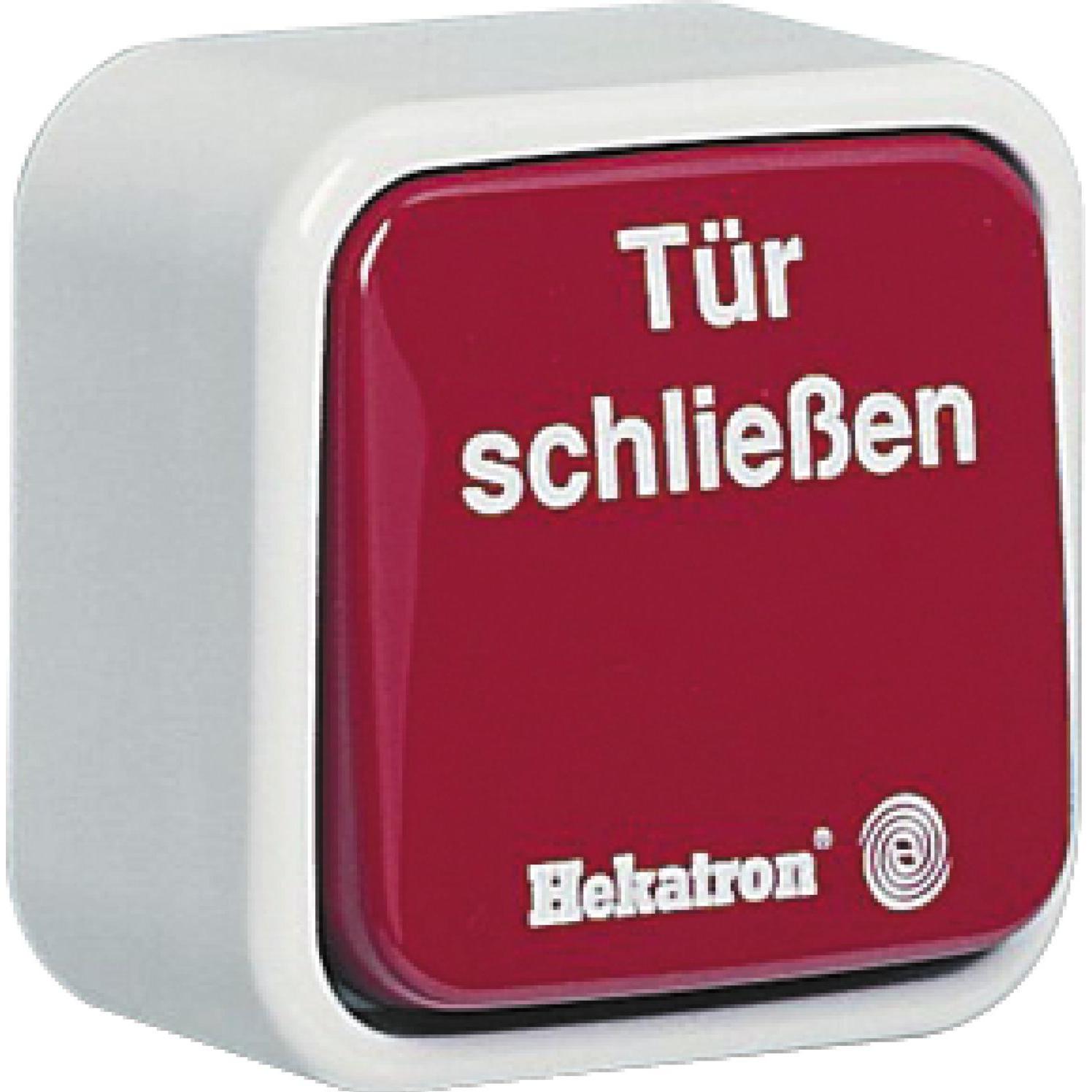 Hekatron, Gefahrenmelder, GmbH Handauslösetaster HAT 02 Auf-/Unterputz