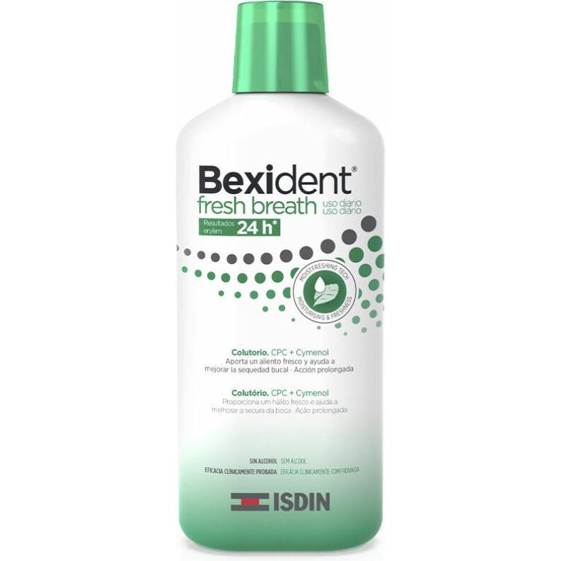 Thumbnail - Isdin, Mundspülung, Bexident Fresh Breath Daily Mouthwash 500ml (500 ml, Mundspülung)