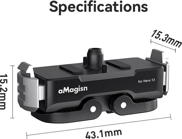 Actual product image aMagisn Metall Quick Release Mount