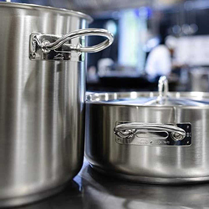 Actual product image Lacor 50145 (45 cm, Pot, Stainless steel)