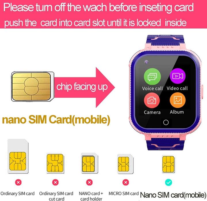 Actual product image Eleoption 4G Kids Smartwatch (4G)