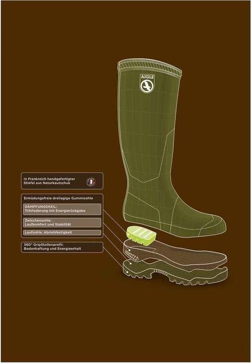 Produktbild Aigle Gummistiefel Unisex Parcours 2 Iso (47)