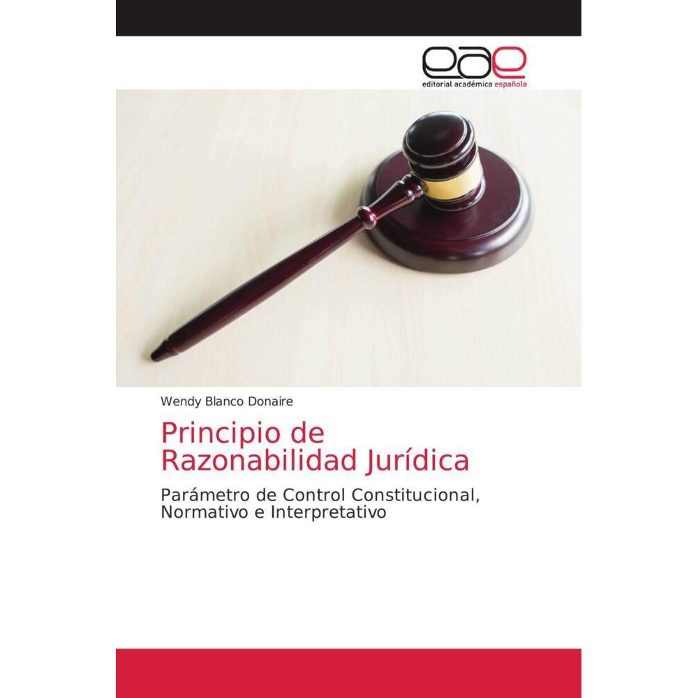 Principio de Razonabilidad Jurídica, Fachbücher von Wendy Blanco Donaire