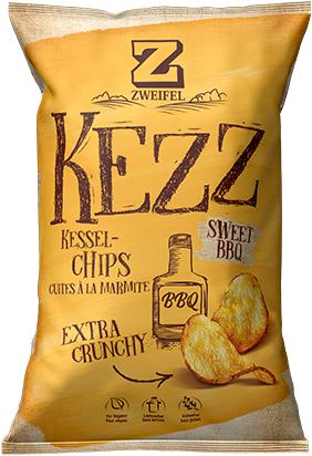 Produktbild Zweifel KEZZ Chips S-BBQ (1100 g, 10 Stk.)