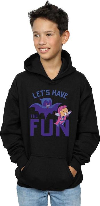 Immagine prodotto Teen Titans Go Let's Have The Fun Felpa con Cappuccio Ragazzi (140, 146)