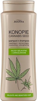 Joanna Hemp Moisturizing And Strengthening Shampoo For Delicate And Sensitive Hair 400Ml (400 ml, Flüssiges Shampoo)