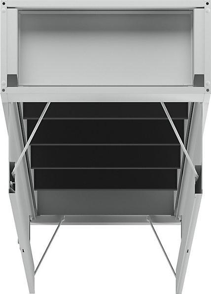 Produktbild Mauser Stahlschrank mit Einschwenktüren (95 x 42 x 195 cm)