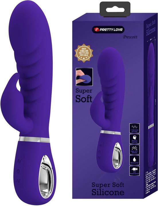 Produktbild Pretty Love Prescott Multifunktions-G-Spot-Vibrator Lila