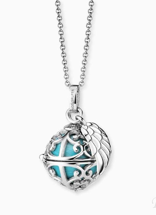 Immagine prodotto Engelsrufer Palla canterina Angelcaller con angelo d'argento (Argento 925, Ottone, 45 cm)