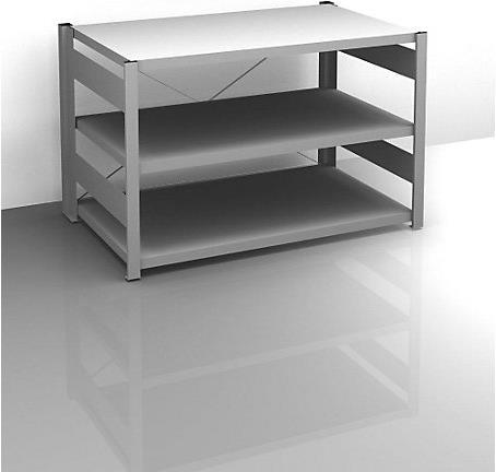 Actual product image kaiserkraft Sideboard boltless shelving unit, galvanised