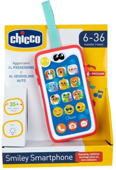 Produktbild Chicco Smiley Smartphone (DE/EN) (Deutsch, Englisch, 0.50 - 3 Jahre)