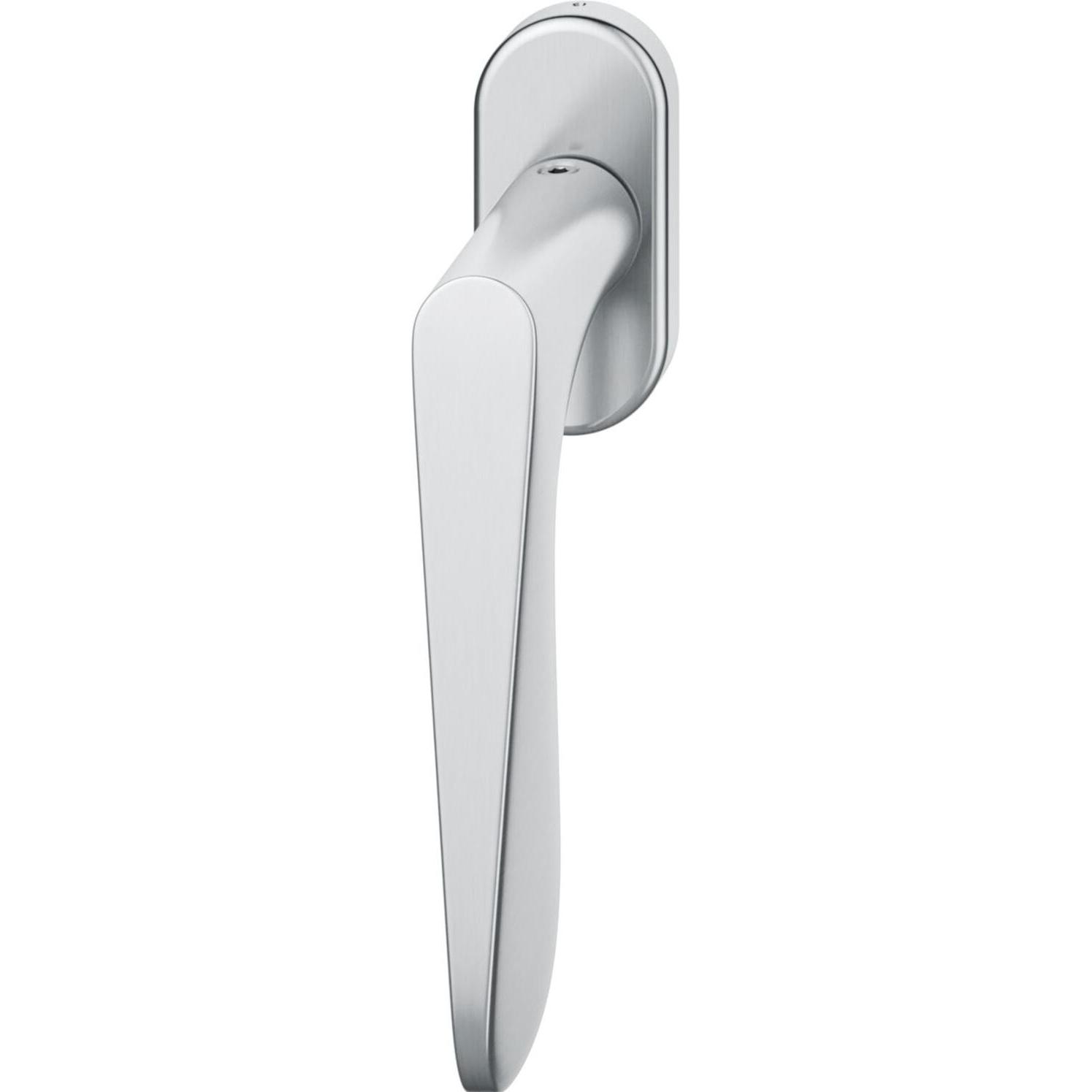 FSB, Türgriff + Fenstergriff, Fenstergriff 34 1144 Fensterbeschlag ovale Rosette universal Edelstahl matt (Türgriff)
