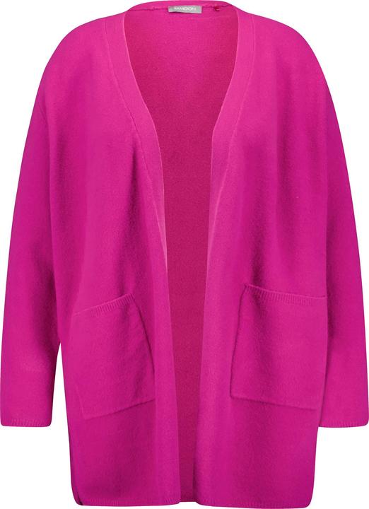 Produktbild Samoon Kuscheliger Long-Cardigan Jacke Strick - 64162 (52)