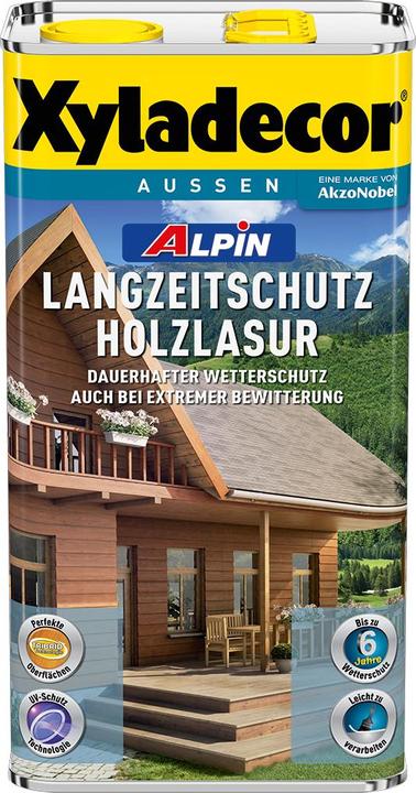 Image du produit Xyladecor Alpin Langzeitschutz Holzlasur (Incolore, 1 l)