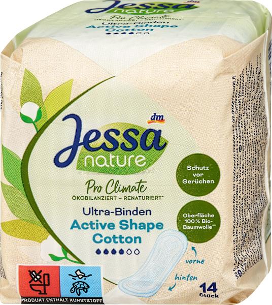 Produktbild dm Jessa Ultra-Binden Nature Active Shape