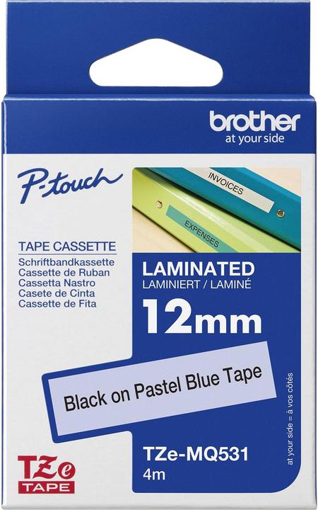 Produktbild Brother TZe-MQ531 (1.20 cm, Blau, Schwarz)