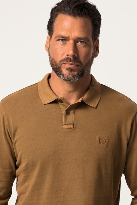 Produktbild JP1880 Poloshirt, Langarm, Vintage Look, Tall (XL)