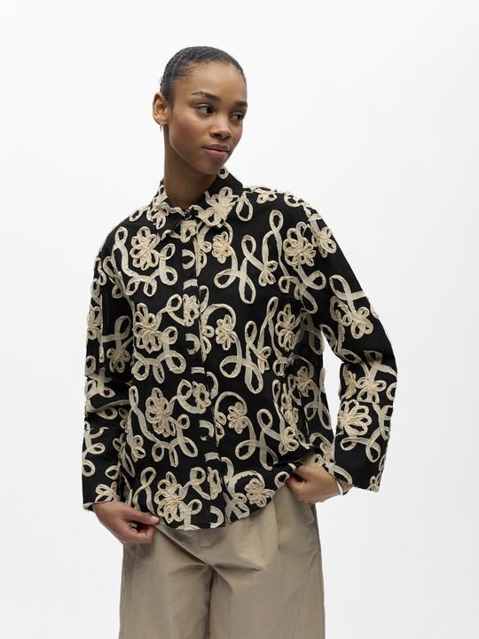 Produktbild Object Besticktes Hemd (36)