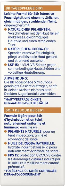 Produktbild NIVEA BB Tagesplfege 5in1 Mittel LSF 15 (MEDIUM, 50 ml)