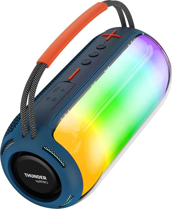 Actual product image Wiwu Bluetooth speakers - Wireless Bluetooth Speaker Thunder H6 (4 h)