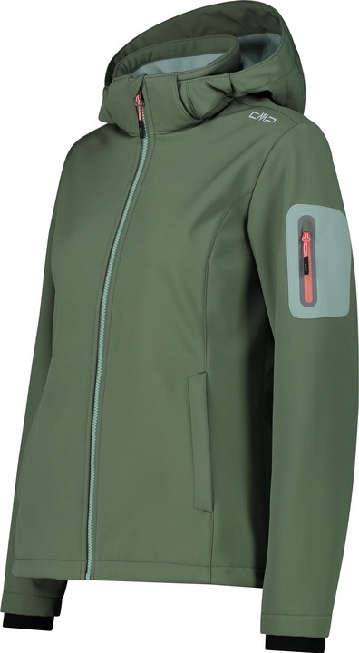 Actual product image CMP Campagnolo Women's Softshell Jacket Zip Hood (34, XXS)