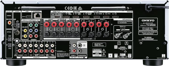 Image du produit Onkyo Tx-Nr555 (7.2 canaux, FM)