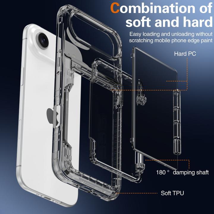 Produktbild Cadorabo iPhone 17 AIR Schutzhülle (Apple iPhone 17 Pro)
