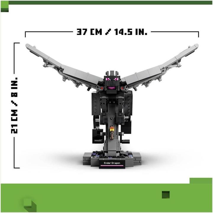 Actual product image LEGO Minecraft-Drache des Kreditgebers (LEGO Minecraft)