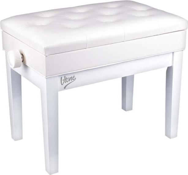 No Name V-TONE PIANOBANK 2 WH with storage WHITE