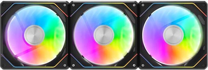 Produktbild Darkflash Tech Darkflash Gauss G24 3-in-1 computer fans (black) (120 mm, 3 x)